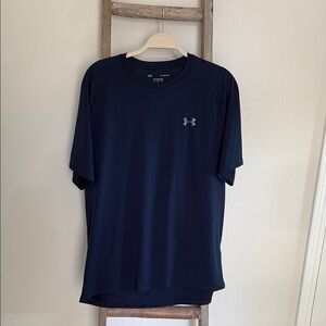 Under Armour Men's Navy Blue T-Shirt